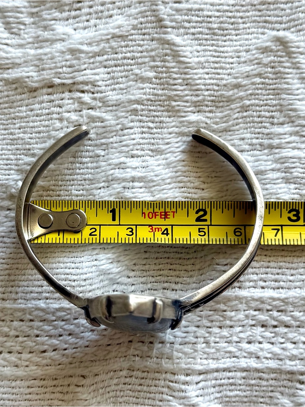 Acid Queen Labradorite Cuff Bracelet - Picture 6 of 6